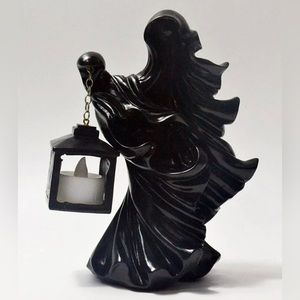 Ghost Witch With Lantern Halloween Figurine